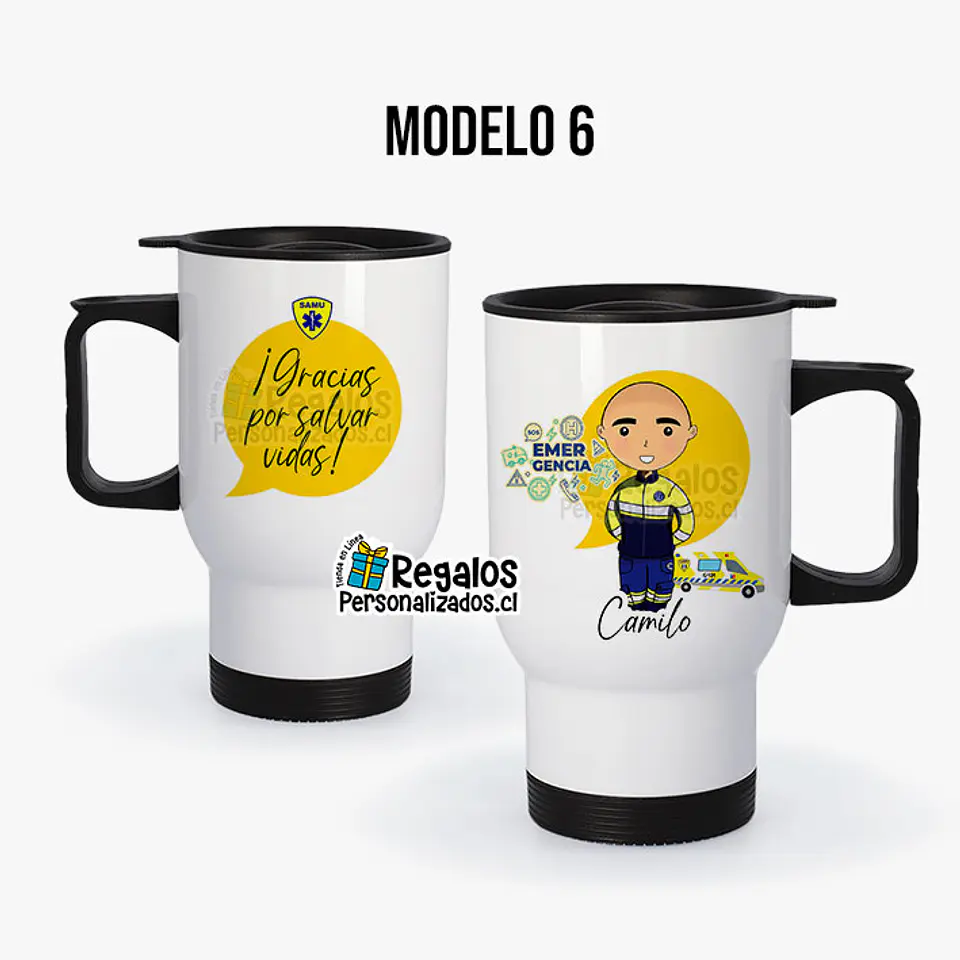 Mug térmico diseño Samu varon 7