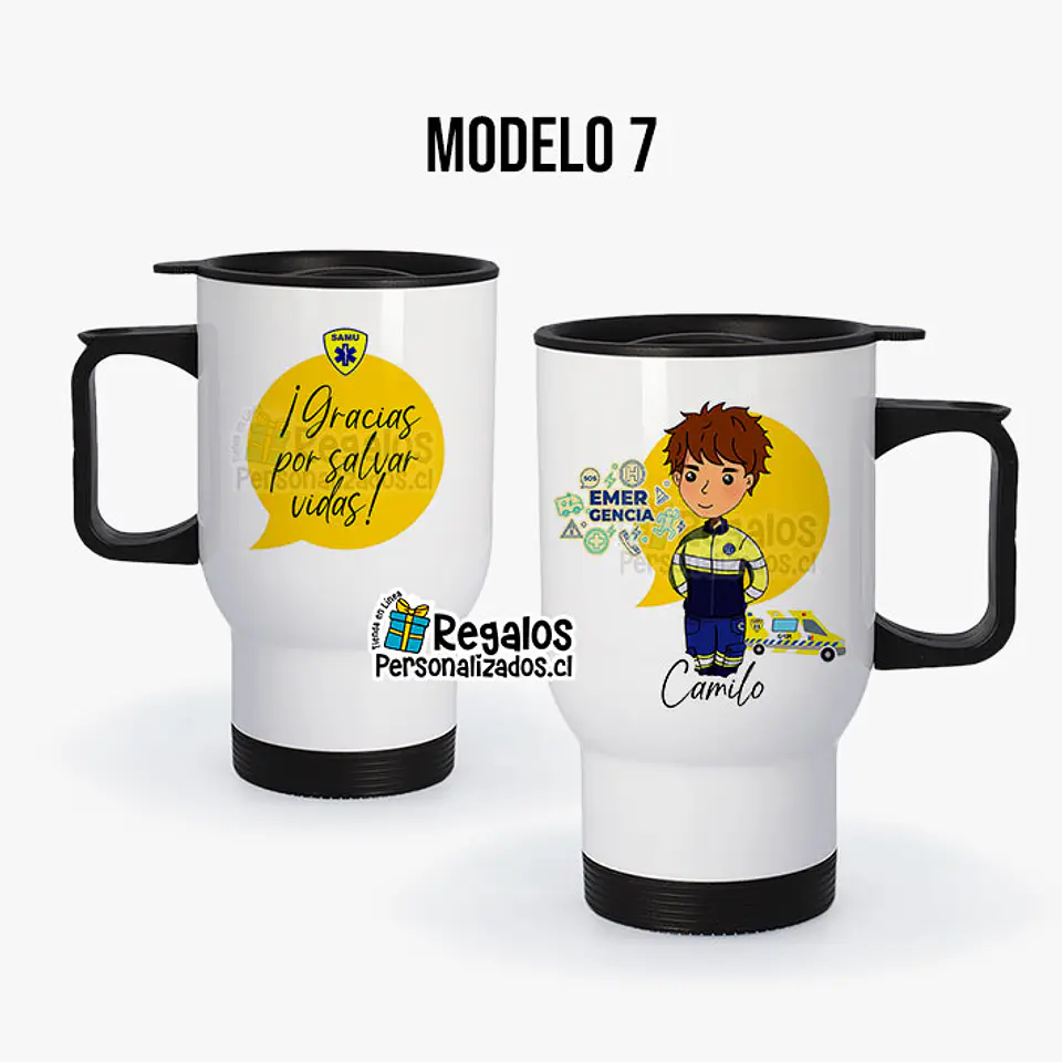 Mug térmico diseño Samu varon 8