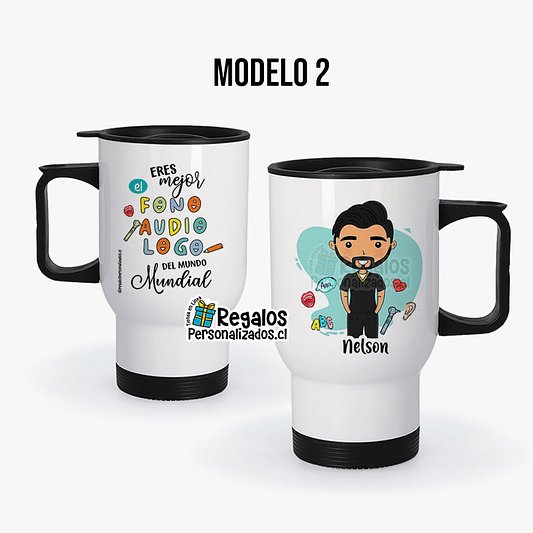 Mug térmico diseño Fonoaudiólogo 3