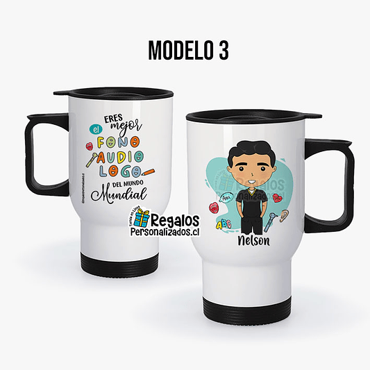 Mug térmico diseño Fonoaudiólogo 4