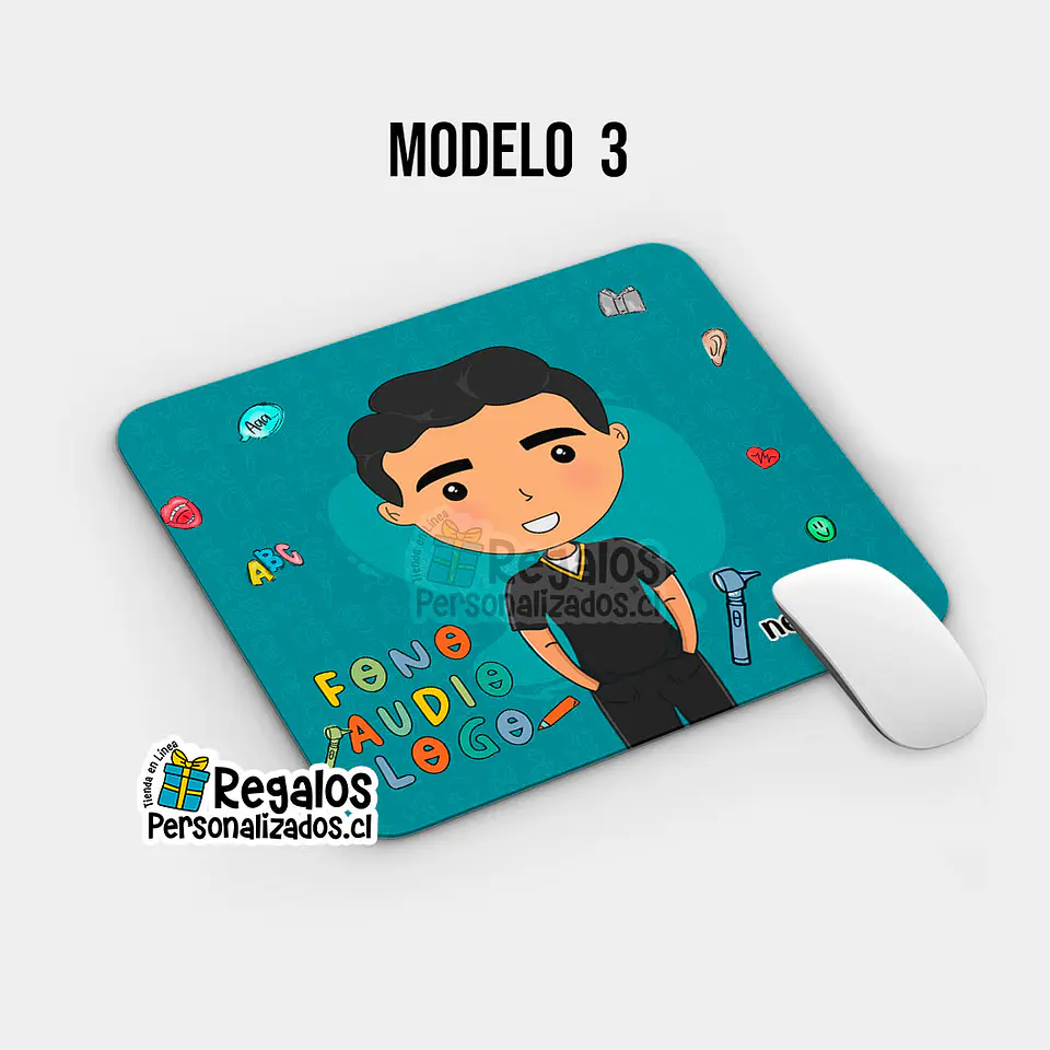 Mouse pad Fonoaudiologo 4