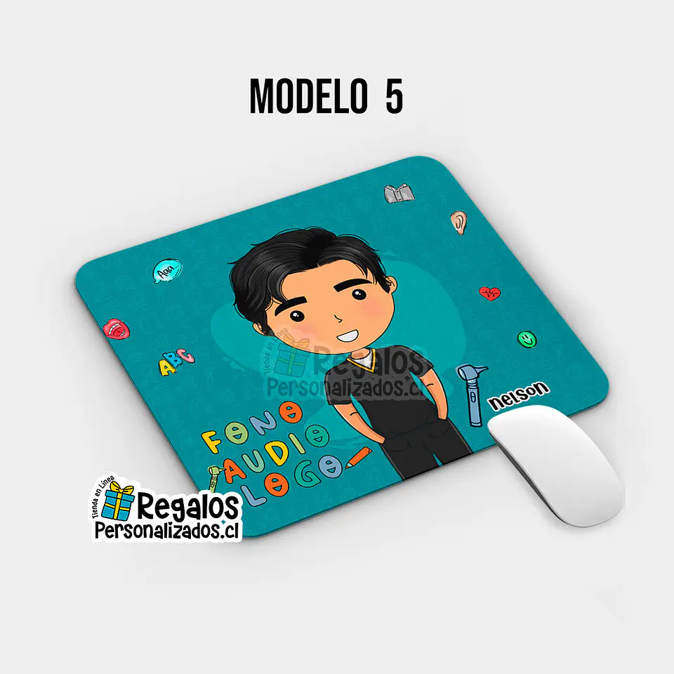 Mouse pad Fonoaudiologo 6