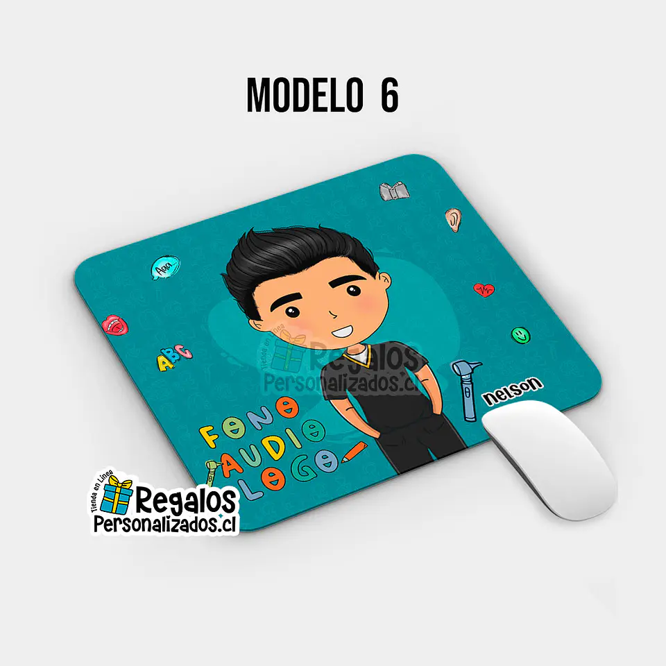 Mouse pad Fonoaudiologo 7