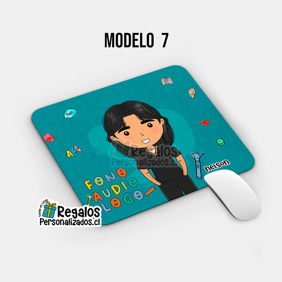Mouse pad Fonoaudiologo 8