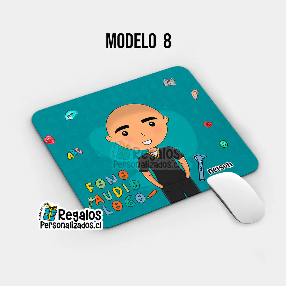 Mouse pad Fonoaudiologo 9