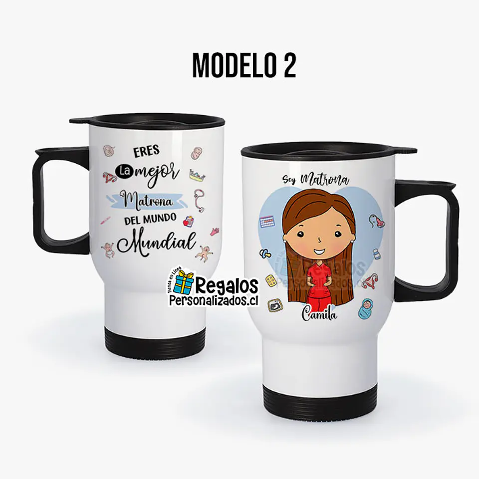 Mug térmico diseño Matrona 3