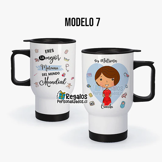 Mug térmico diseño Matrona 8