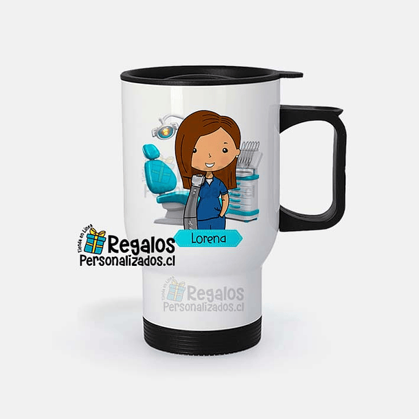 Mug térmico diseño Odontologa