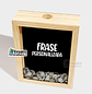 Caja guarda corchos 30x40cm frase personalizada - Miniatura 2