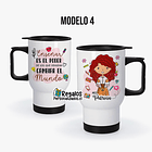 Mug térmico diseño Profesora 5