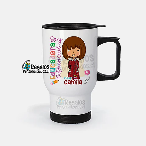 Mug térmico diseño Educadora Diferencial