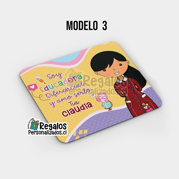 Mouse pad diseño Educadora Diferencial 4