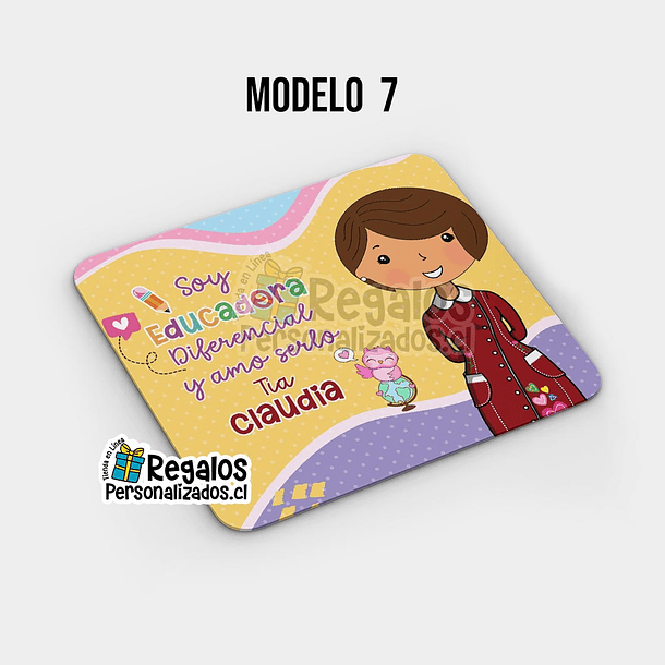 Mouse pad diseño Educadora Diferencial 8