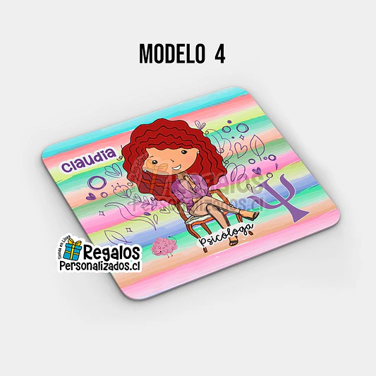 Mouse pad diseño Psicóloga 5