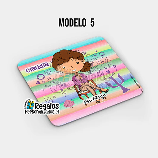 Mouse pad diseño Psicóloga 6