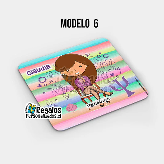 Mouse pad diseño Psicóloga 7