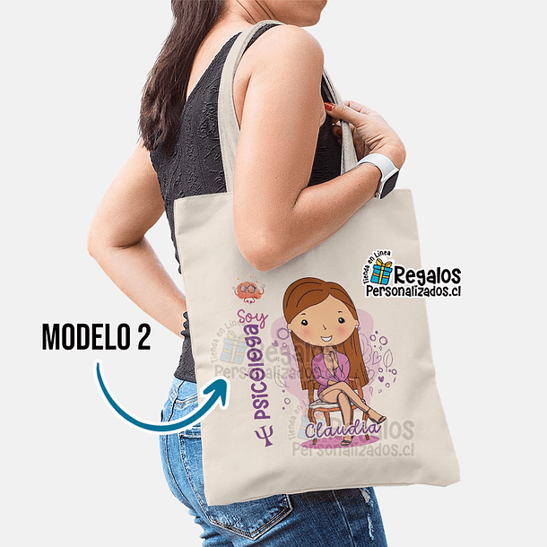 Bolsa diseño Psicóloga 5