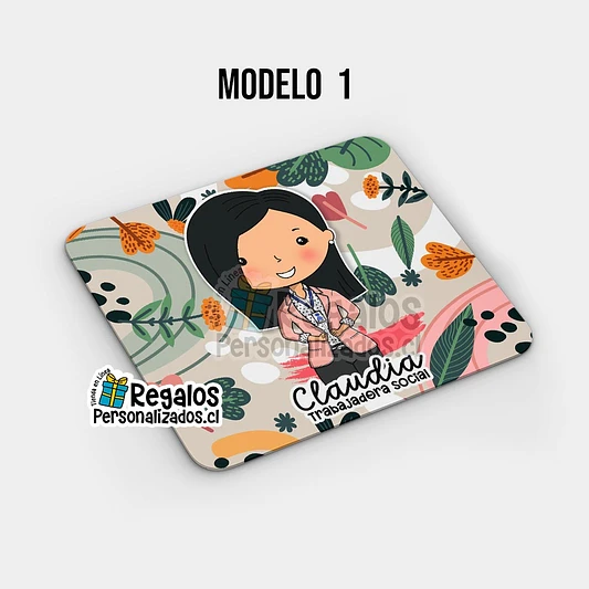 Mouse pad diseño Trabajadora Social 2