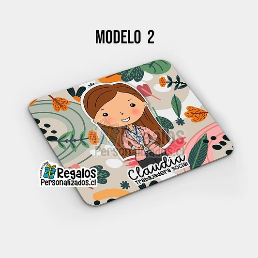 Mouse pad diseño Trabajadora Social 3