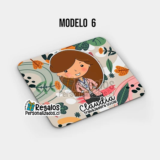 Mouse pad diseño Trabajadora Social 7