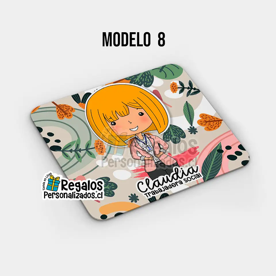 Mouse pad diseño Trabajadora Social 9