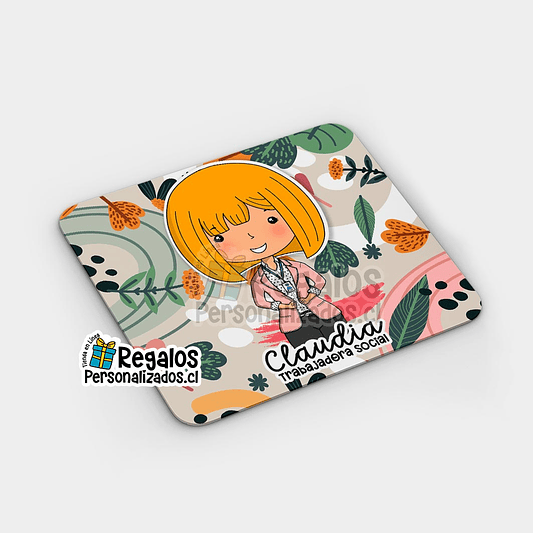 Mouse pad diseño Trabajadora Social 1