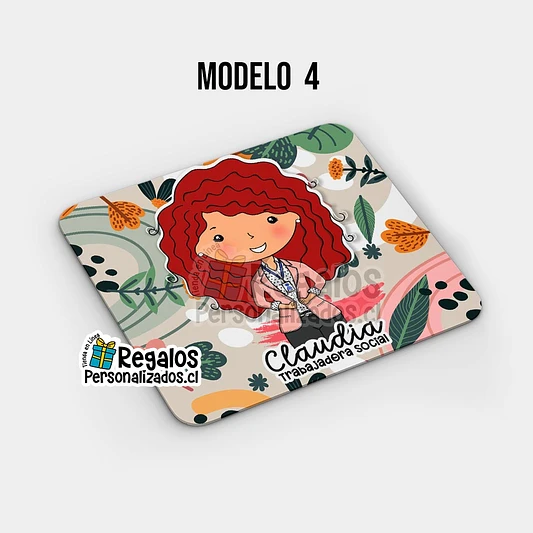 Mouse pad diseño Trabajadora Social 5