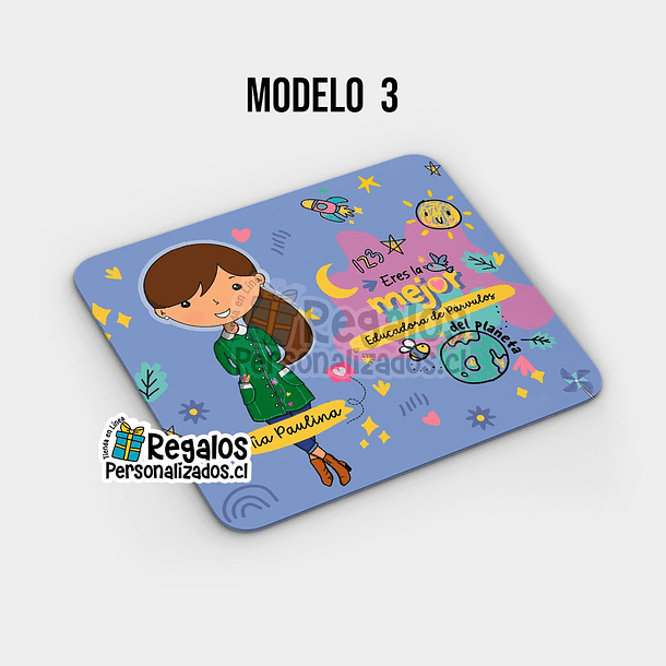 Mouse pad diseño Educadora de Párvulos 4