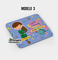 Mouse pad diseño Educadora de Párvulos - Miniatura 4