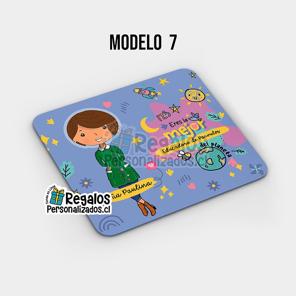 Mouse pad diseño Educadora de Párvulos 8