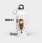 Botella diseño Educadora de Parvulos - Miniatura 3