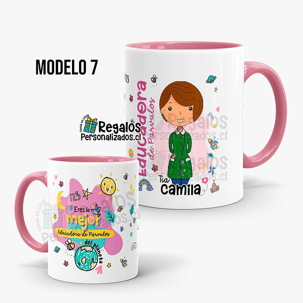 Tazón diseño Educadora de Párvulos 8