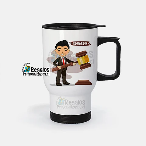 Mug térmico diseño Abogado