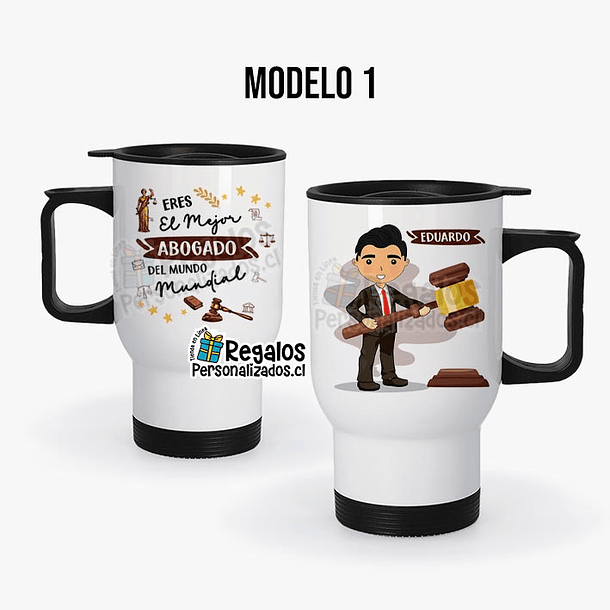 Mug térmico diseño Abogado 2