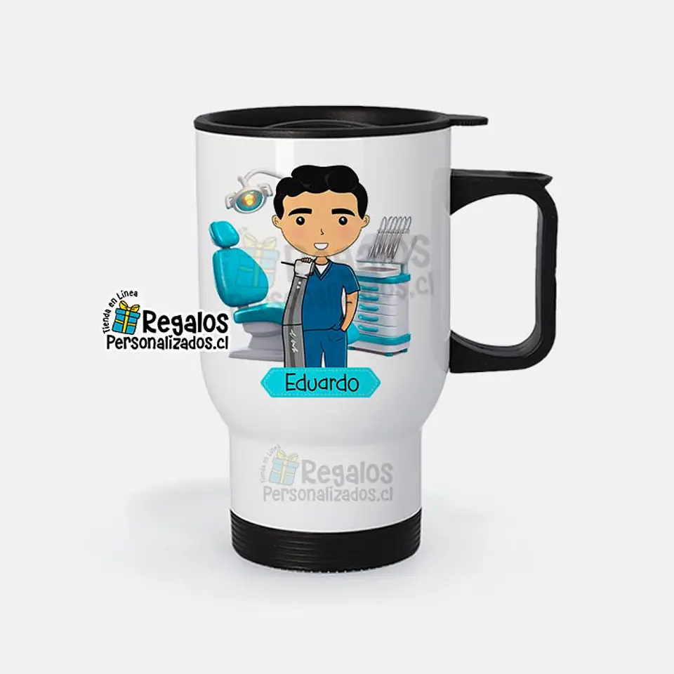 Mug térmico diseño Odontologo 1