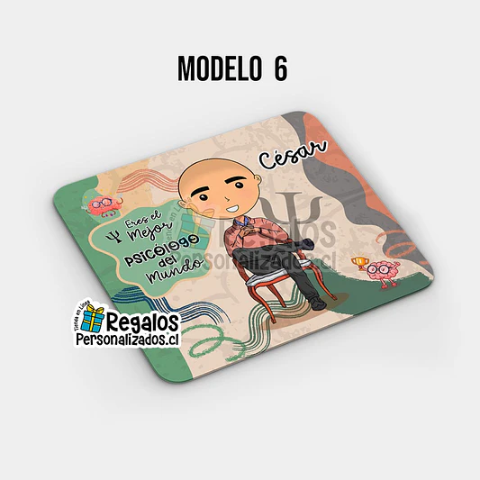 Mouse pad diseño Psicólogo 7