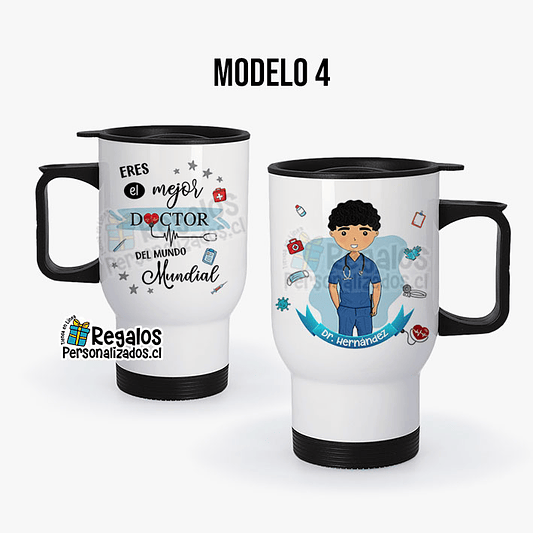 Mug térmico diseño Doctor 5