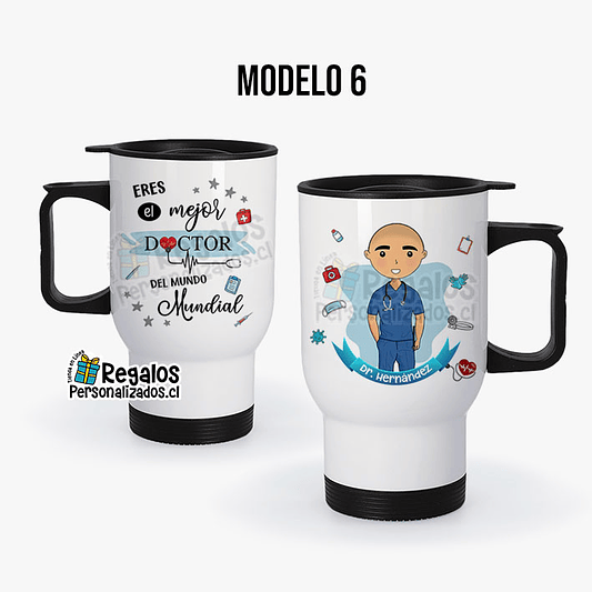 Mug térmico diseño Doctor 7