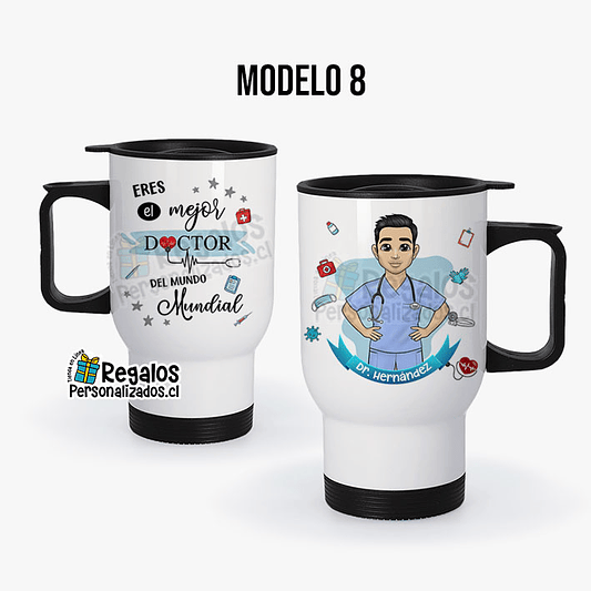 Mug térmico diseño Doctor 9