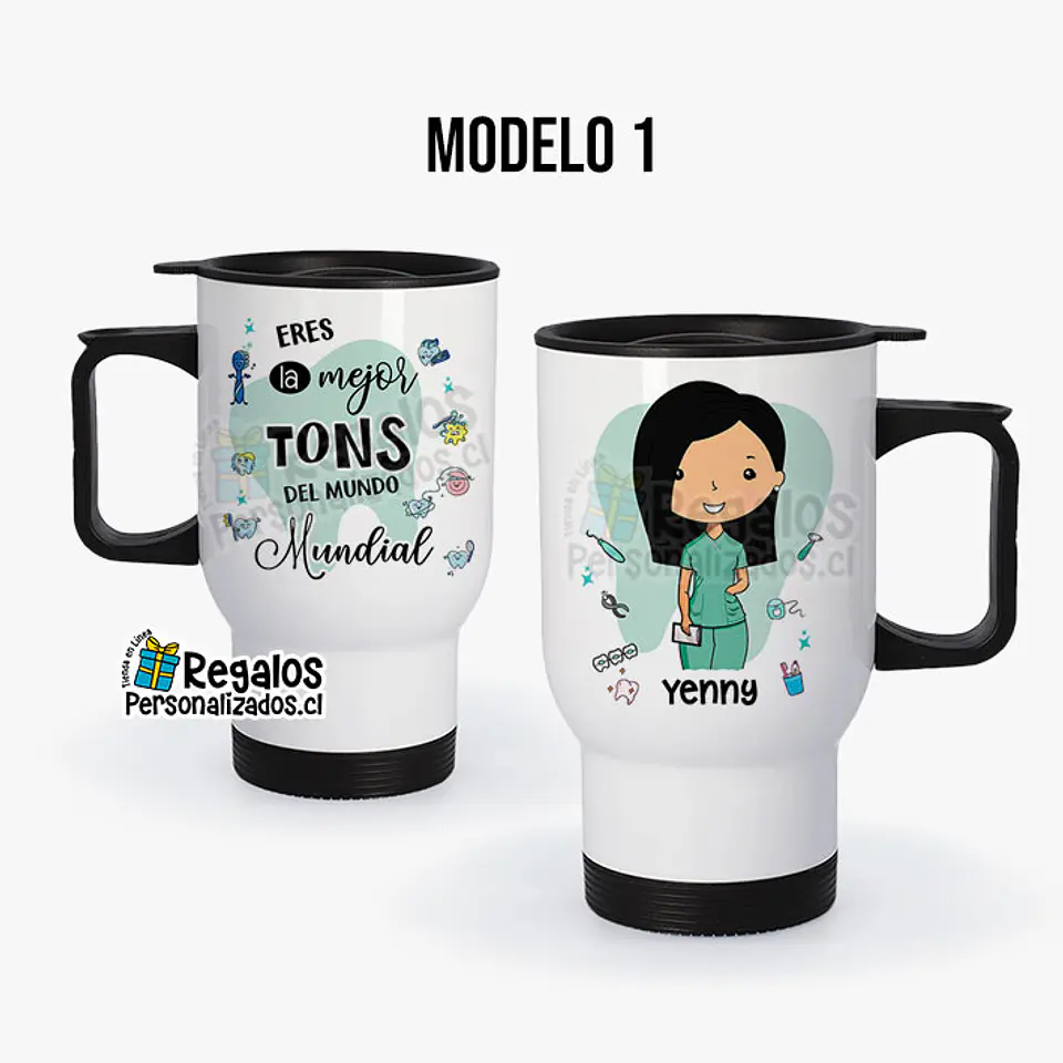 Mug térmico diseño Tons mujer 2