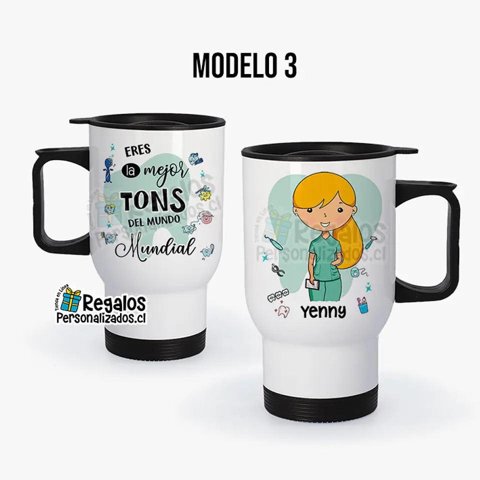 Mug térmico diseño Tons mujer 4
