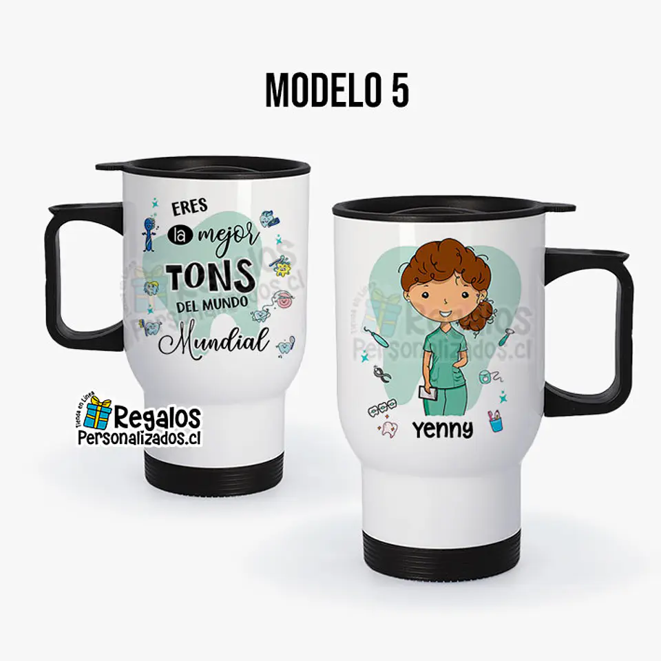 Mug térmico diseño Tons mujer 6