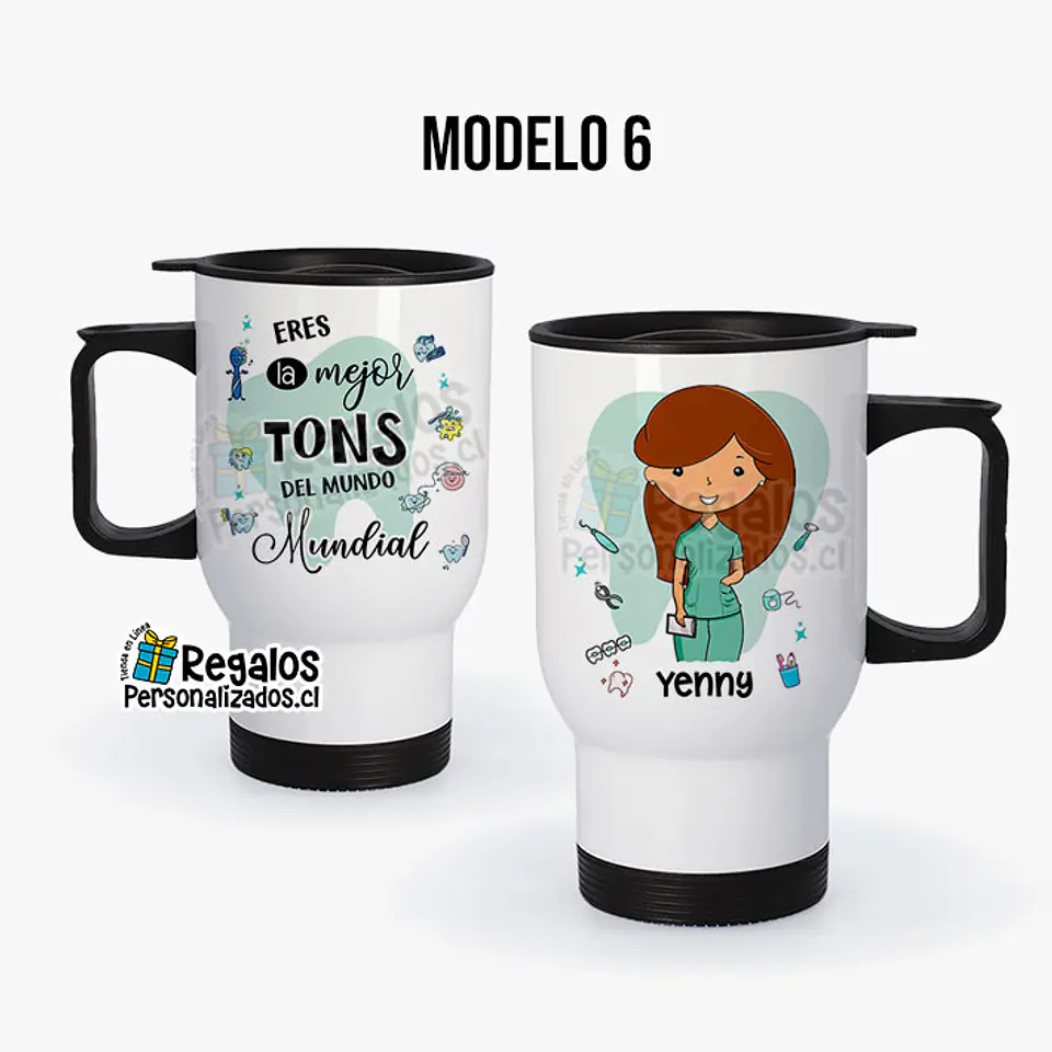 Mug térmico diseño Tons mujer 7