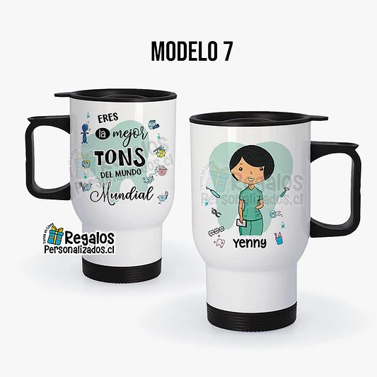 Mug térmico diseño Tons mujer 8