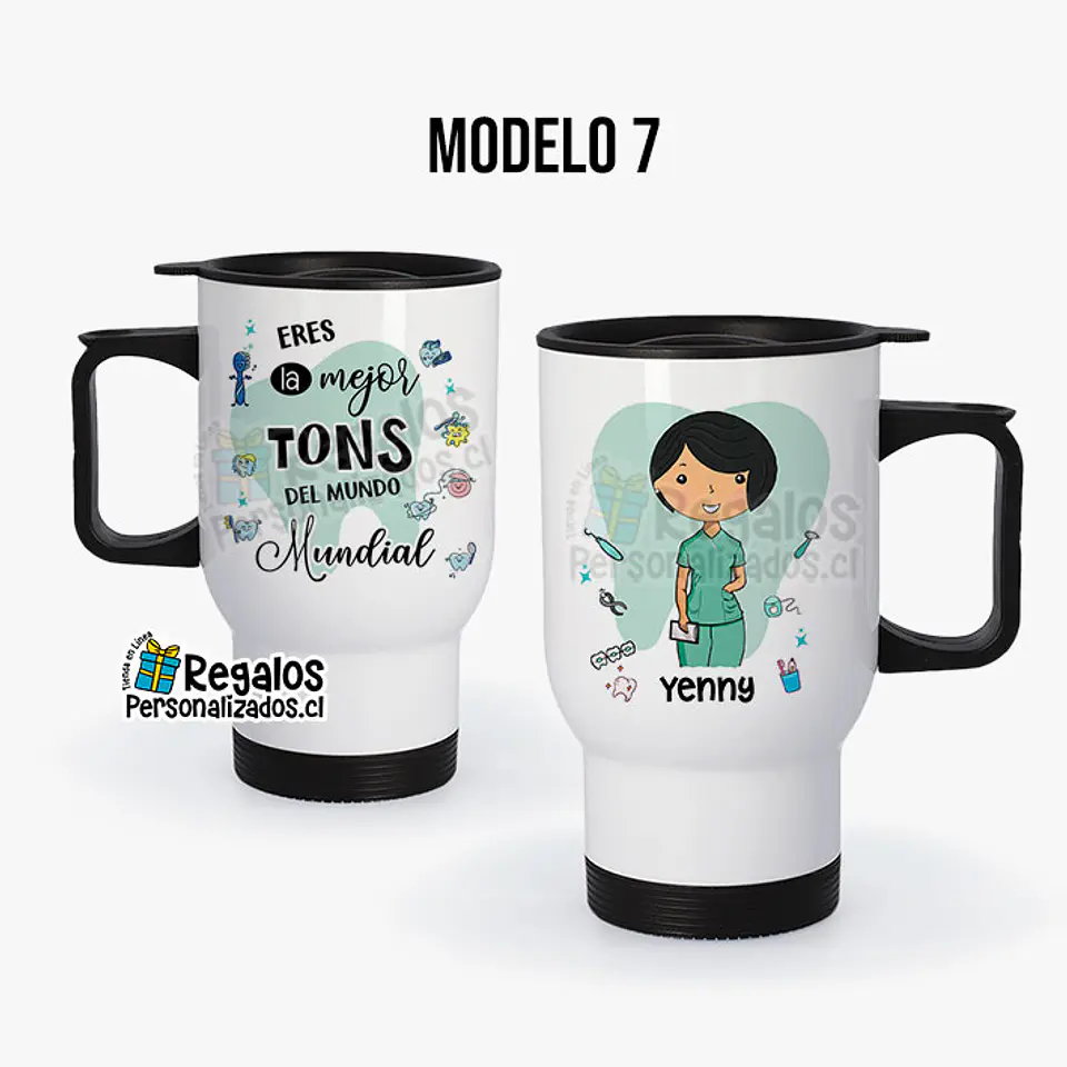 Mug térmico diseño Tons mujer 8