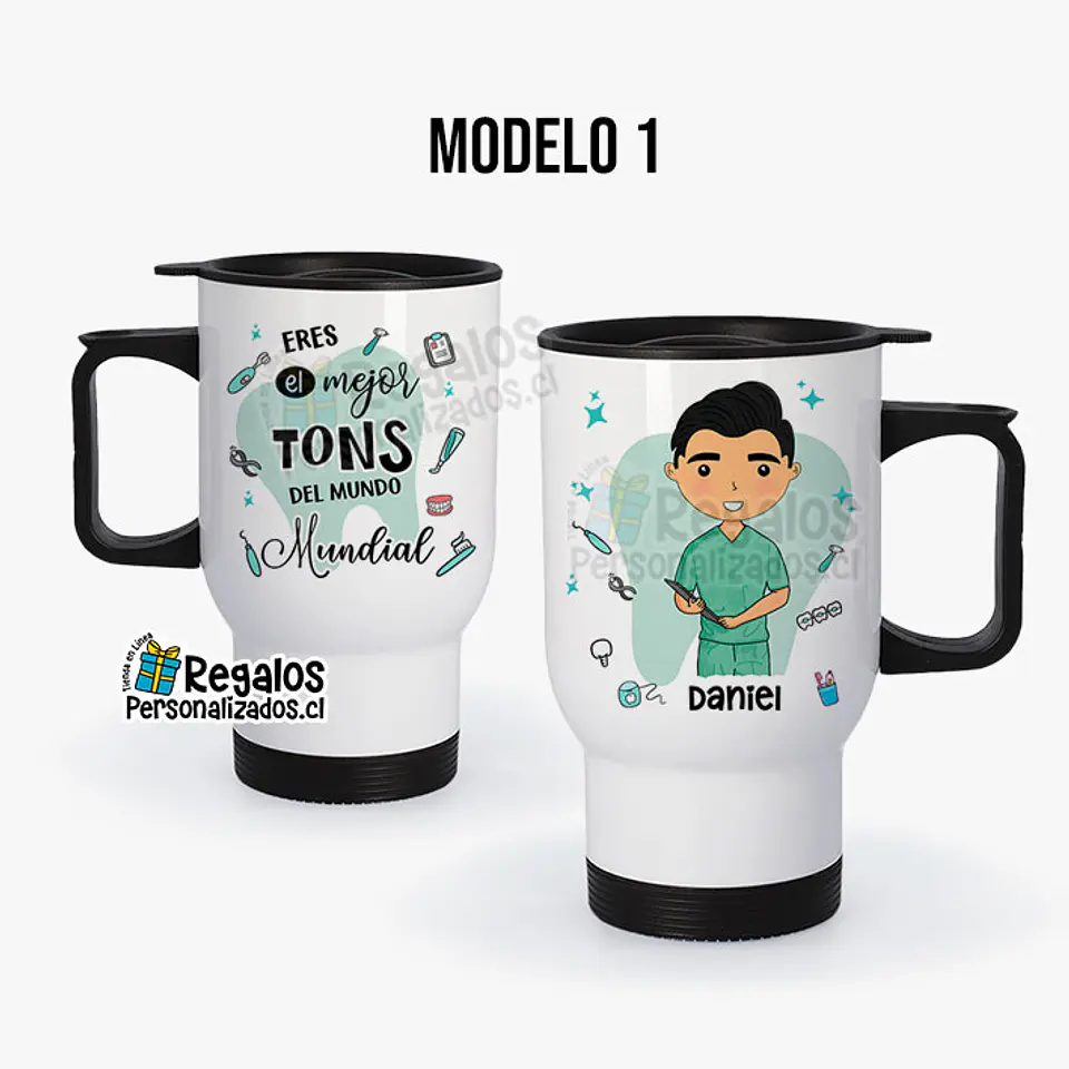 Mug térmico diseño Tons varón 2