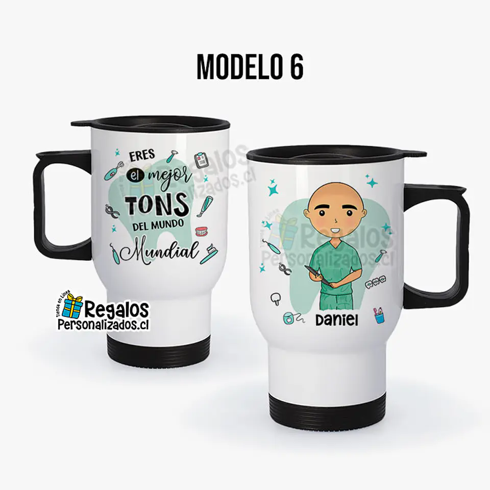 Mug térmico diseño Tons varón 7