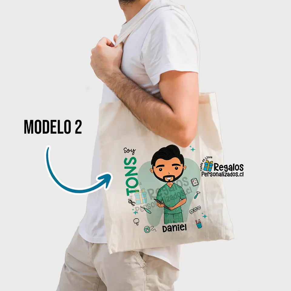 Bolsa diseño TONS varón 5