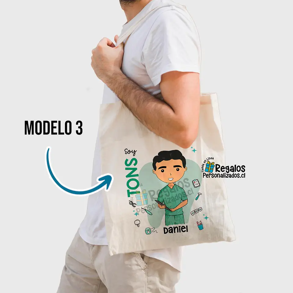 Bolsa diseño TONS varón 6