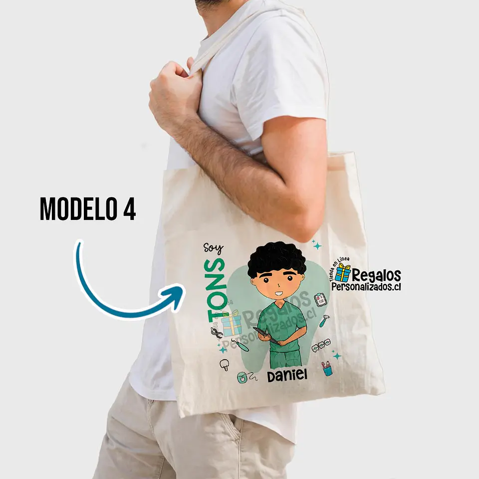 Bolsa diseño TONS varón 7